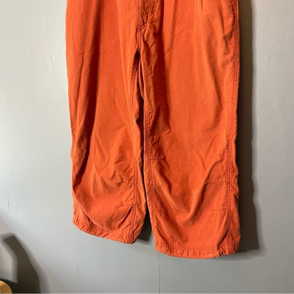 Eastern Mountain Sports Cropped Burnt Orange Outdoor Capri Pants size 14 - Picture 3 of 10